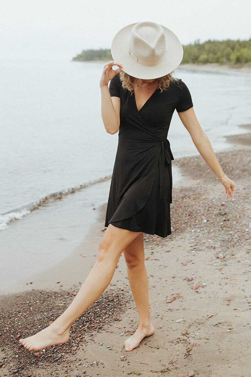 Our Everyday Wrap Dress Grace Gather