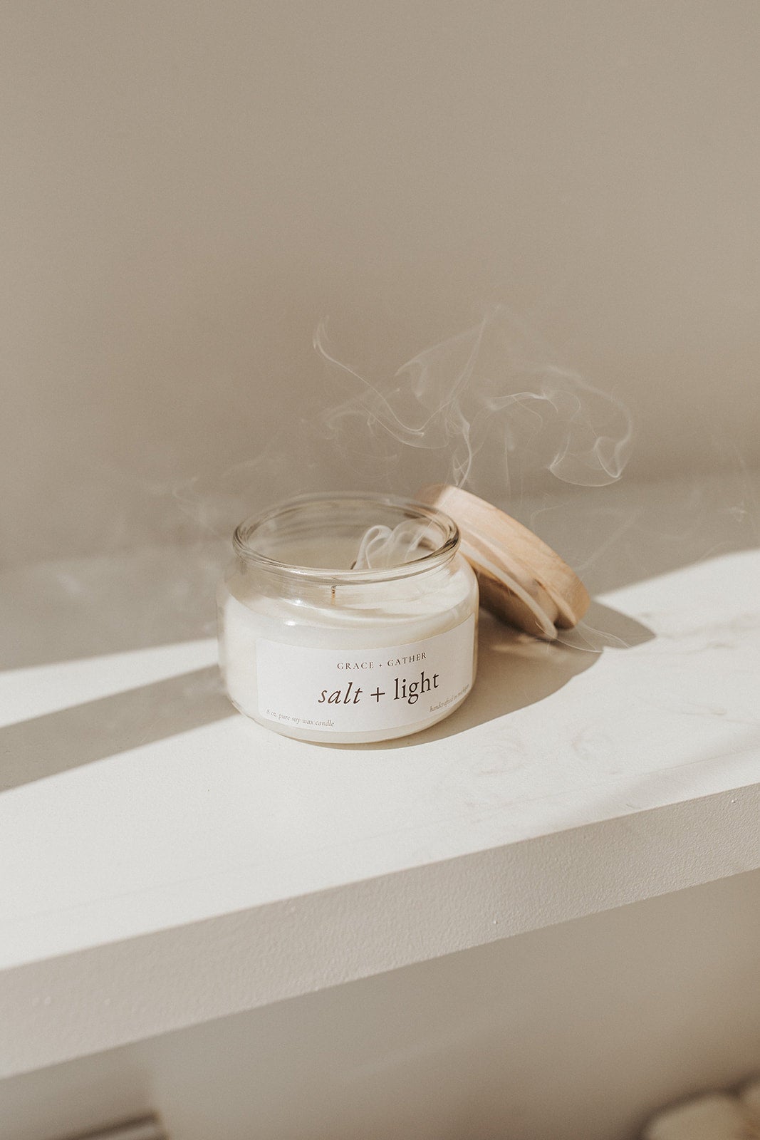 Salt and light candles discount