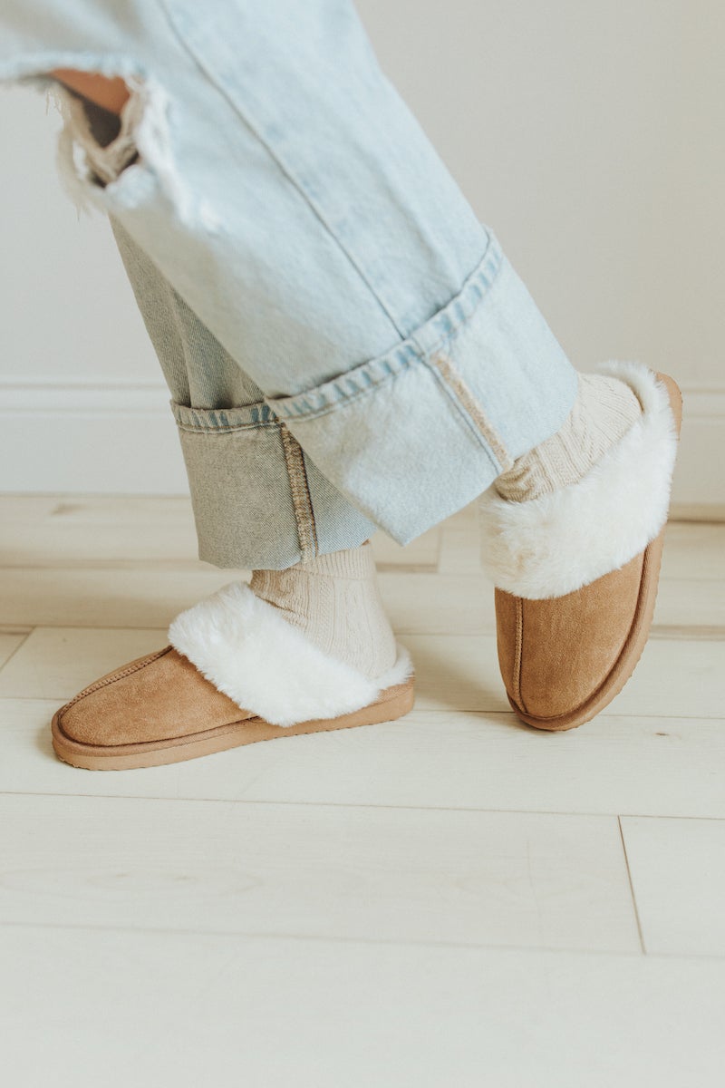 Ugg slippers fawn on sale